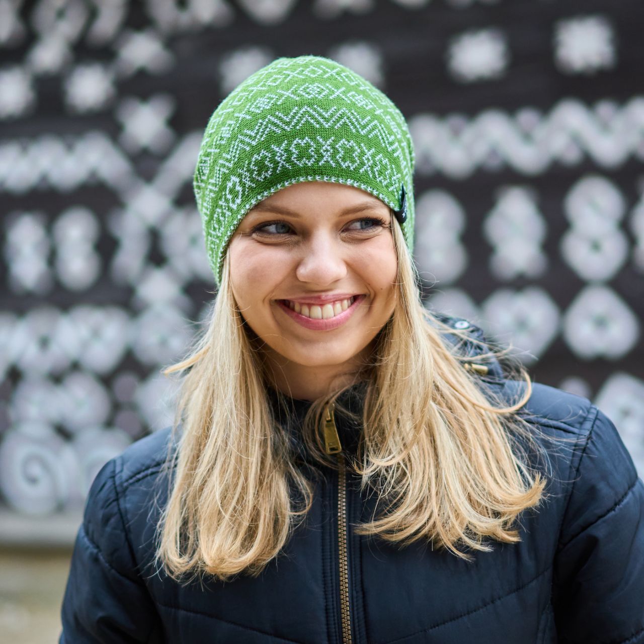 Čiapka Čičmany obojstranná