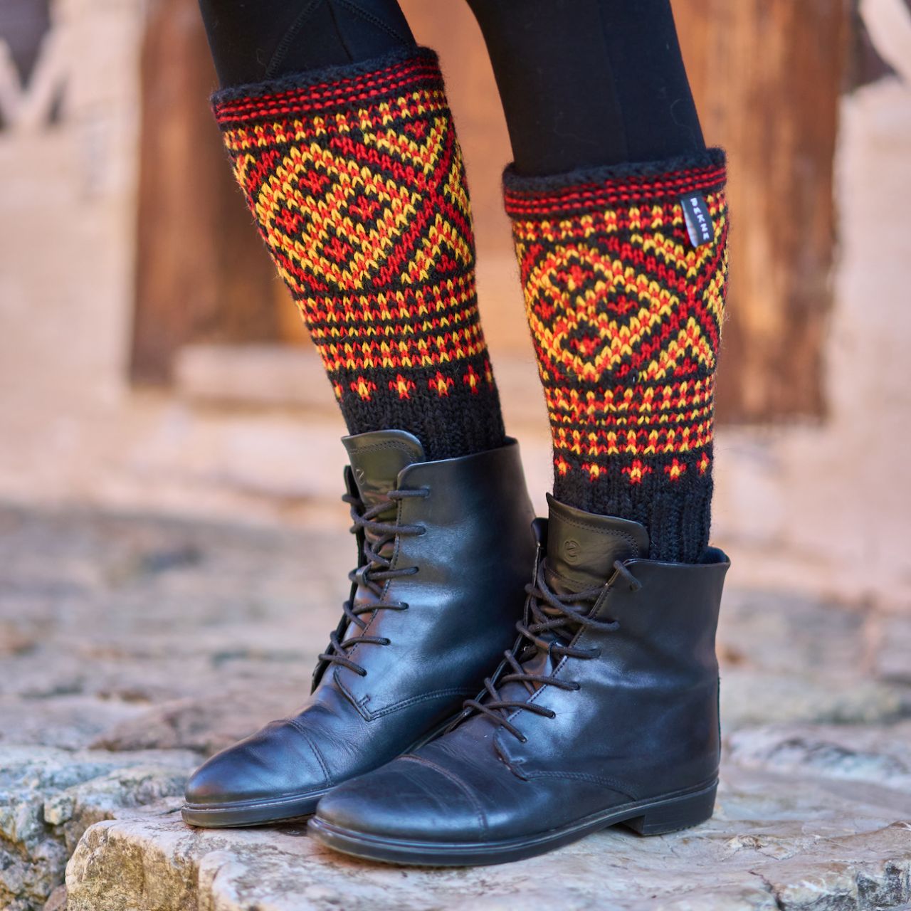 Štucne Strážov 3 farby krátke veľ. UNI